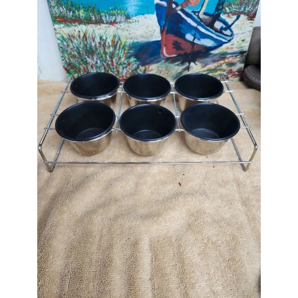 Ultrex II professional 18/10 stainless steel popover pan set